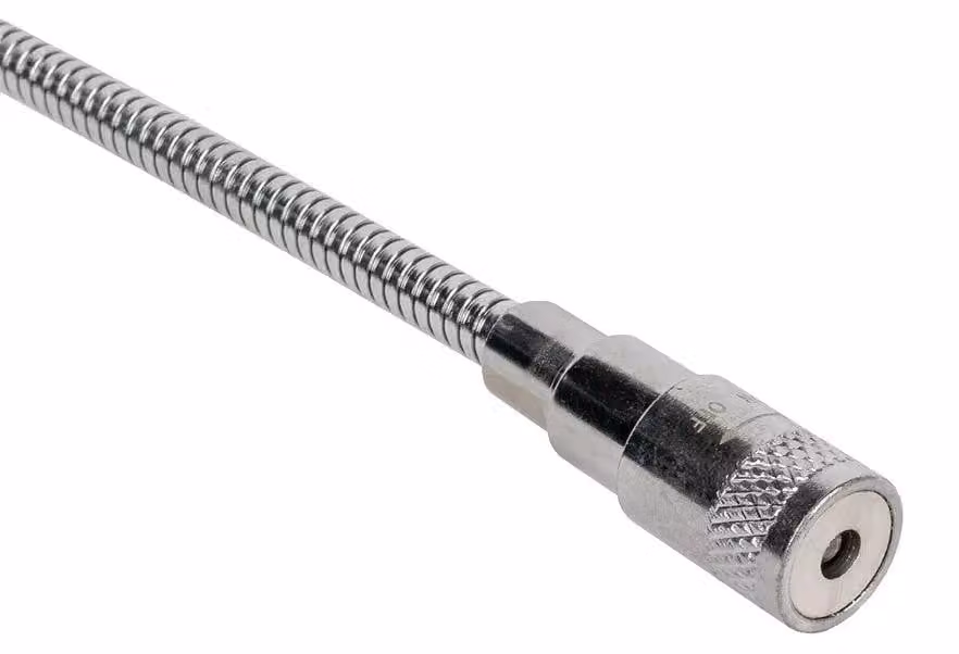 Strumento magnetico flessibile per la presa, con LED, trasparente, 545 mm, trasparente, taglia unica