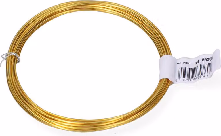 Edm 1,5 Mm Filo di alluminio 5 M Dorato Taglia unica