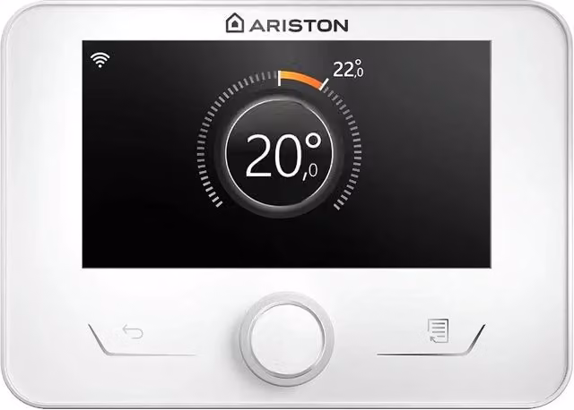 Termostato Ariston SENSYS HD White per la termoregolazione delle caldaie