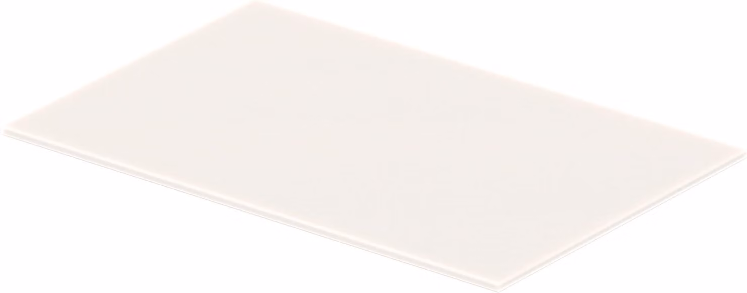 Duravit DuraSquare inlay en verre 77x38cm, pour consoles métalliques 003111/ 003112, 0099678300, 0099678300
