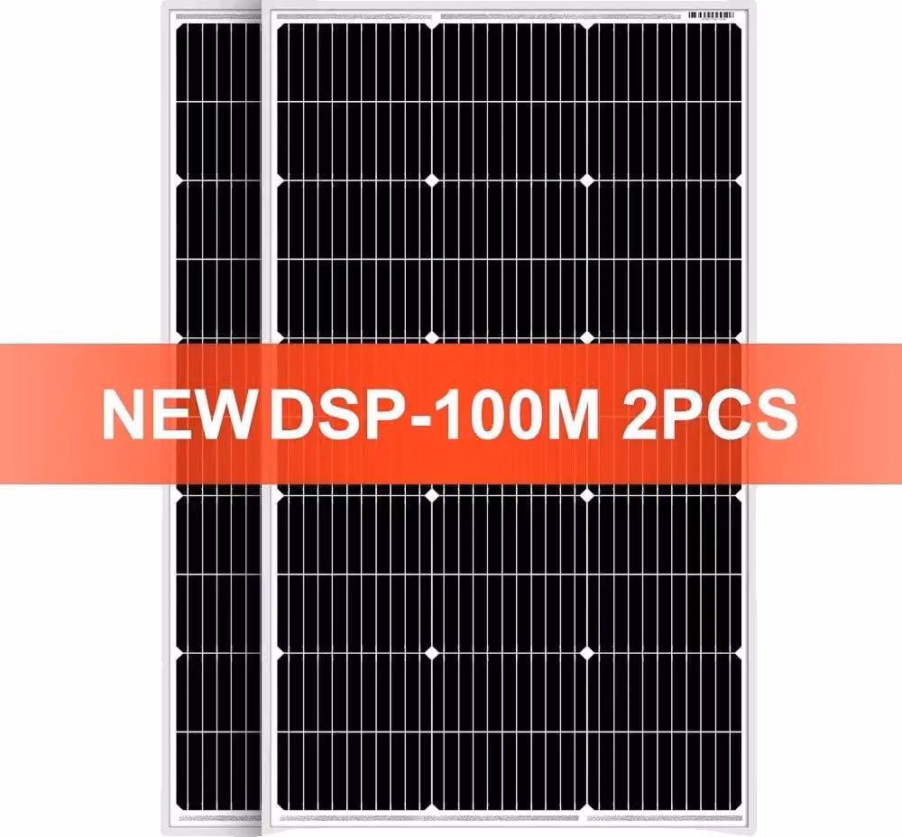 Pannello solare, silicio monocristallino, design compatto, 200W