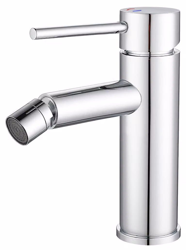 Rubinetto per bidet, cromato, monocomando, serie Nansa