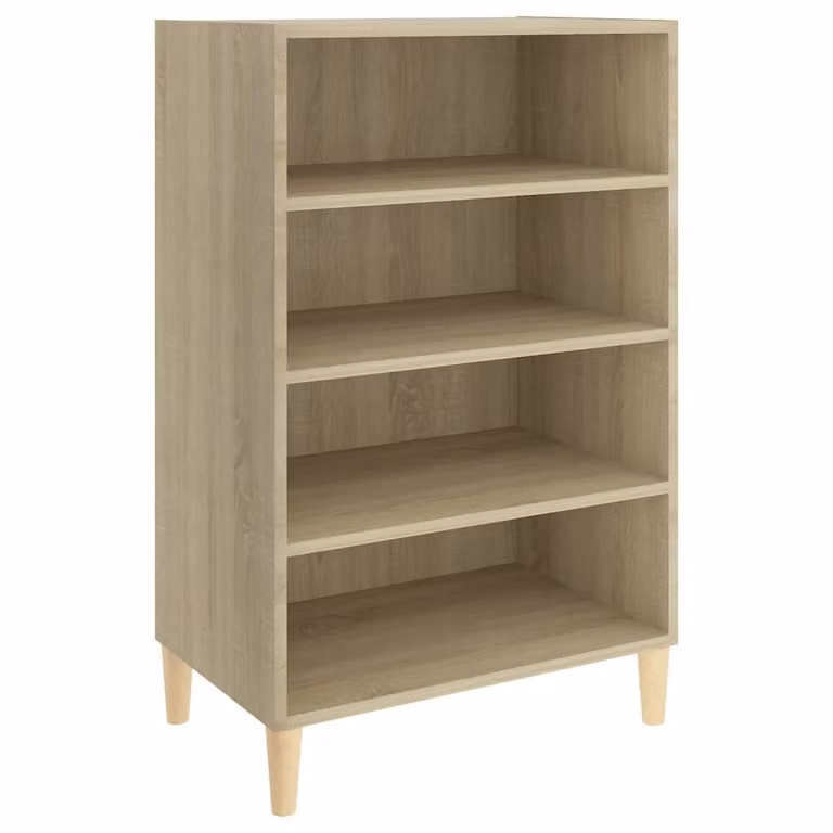 Credenza Rovere Sonoma 57x35x90 cm in Legno Multistrato