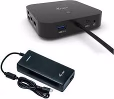 Docking Station HUB 11 in 1 i tec Dual Display USB-C con PD 100W, Nero