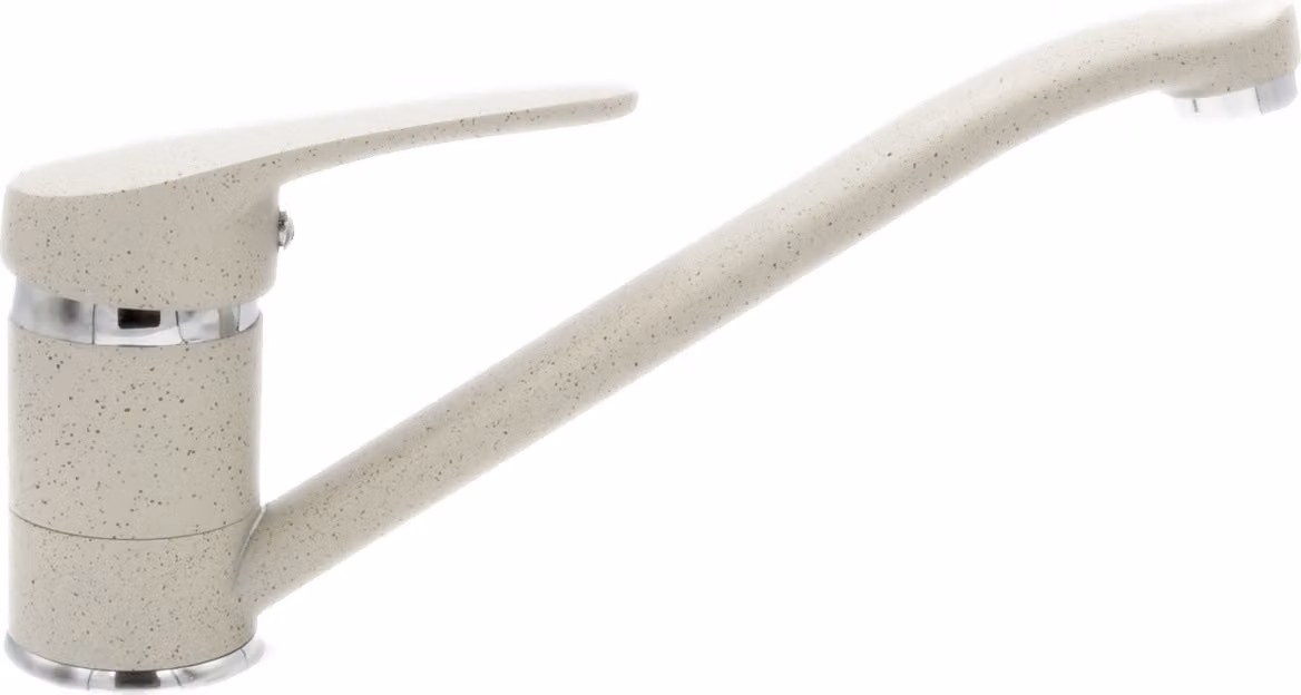 Granitan - Rubinetto da cucina - Rubinetto per lavello - Orientabile a 360° - Cartuccia in Vetroceramica - Beige - ROX