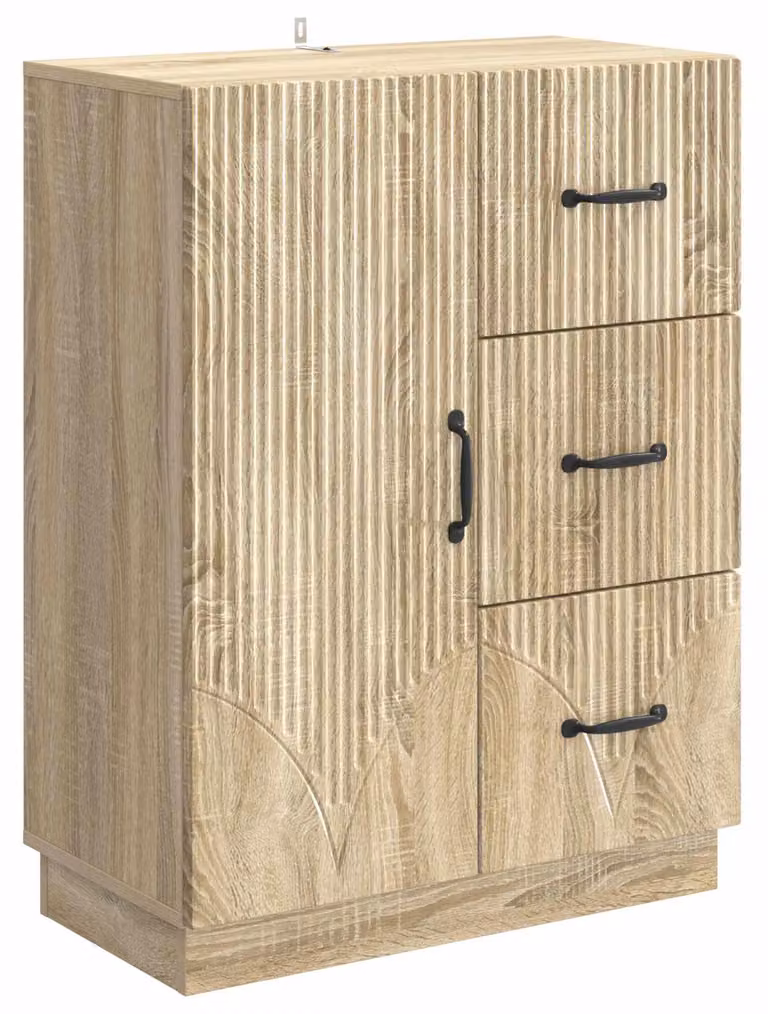 Credenza Rovere Sonoma 66 x 34,5 x 87 cm Legno ingegnerizzato