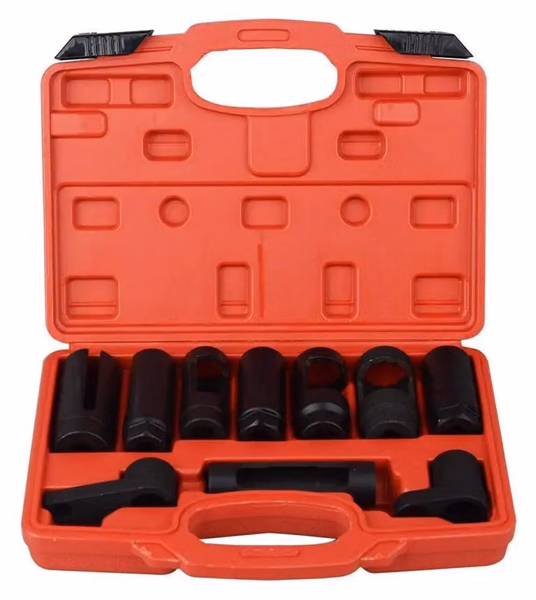 Set di attrezzi per sensori di ossigeno, 10 pezzi, struttura resistente, set da 10 pezzi