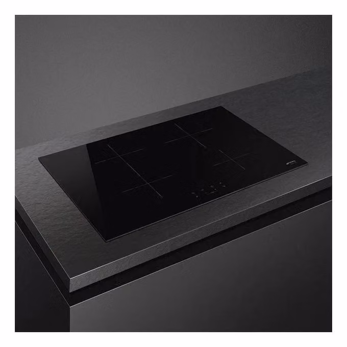Piano cottura a induzione Smeg SI1B2742D da incasso, 4 zone, colore Nero, Larghezza: 75 cm – 2