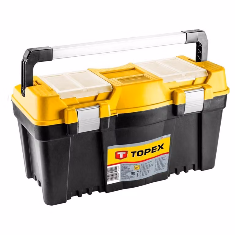 TOPEX Toolbox 25", con manico in alluminio