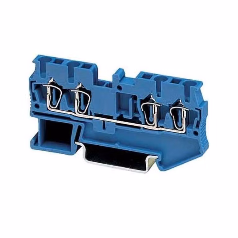 Morsettiera passante 0,08-4qmm bl - Morsettiera di potenza 5,2mm 24A ST 2,5-QUATTRO BU