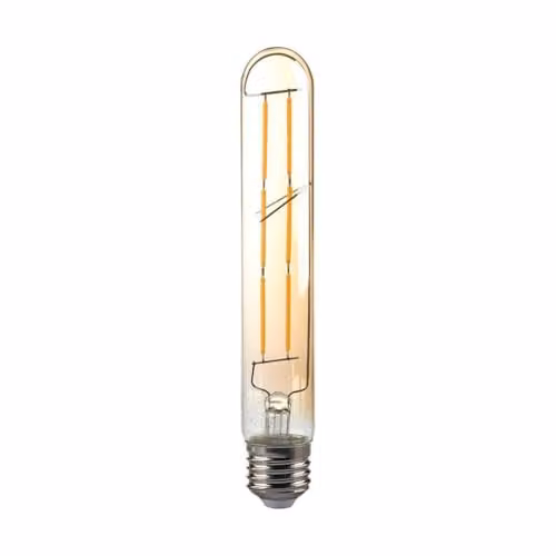V-TAC Lampadina LED E27 6W 100LM/W T30 Filamento Ambrato 2200K