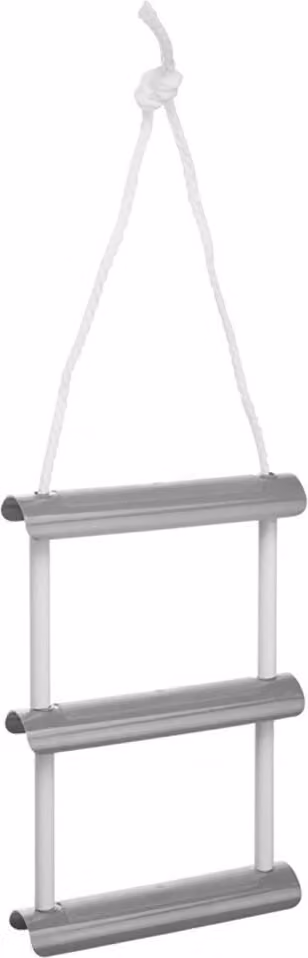 Scala di emergenza a 4 gradini Plastimo, argento, 295 mm, argento, 295 mm