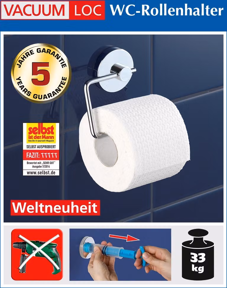 Portarotolo Vacuum-Loc Milazzo