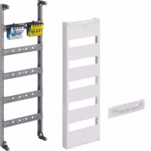Quadro di distribuzione, serie Z, altezza 750 mm, 5 file, 1 vano, PE/N in verticale