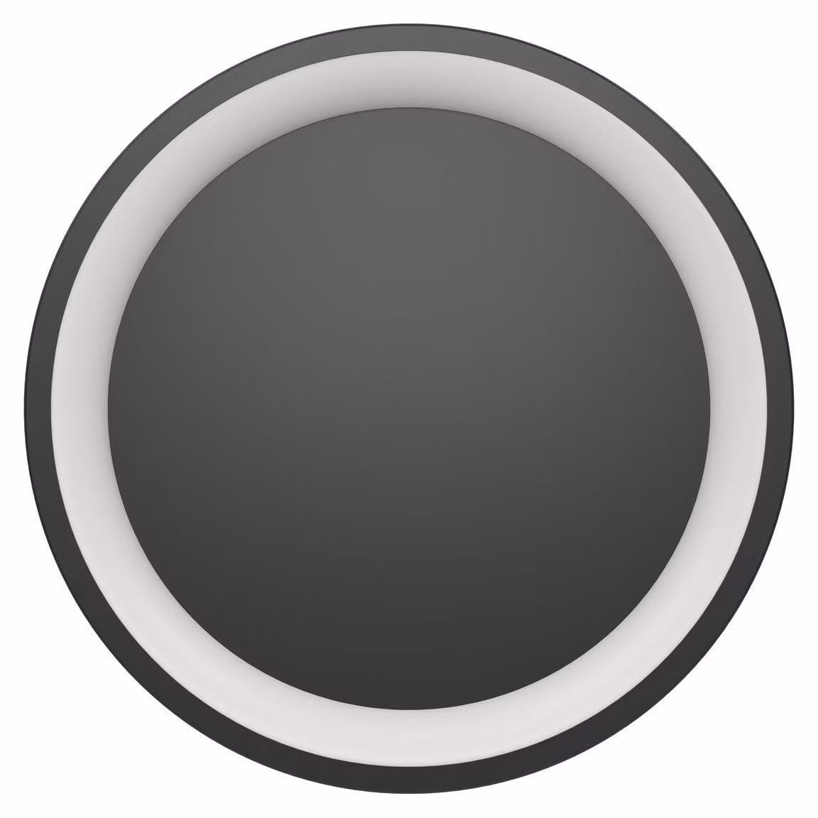 Eglo Plafoniera LED Lorezello-Z nero Ø 35 x 8 cm bianco caldo-bianco freddo dimmerabile