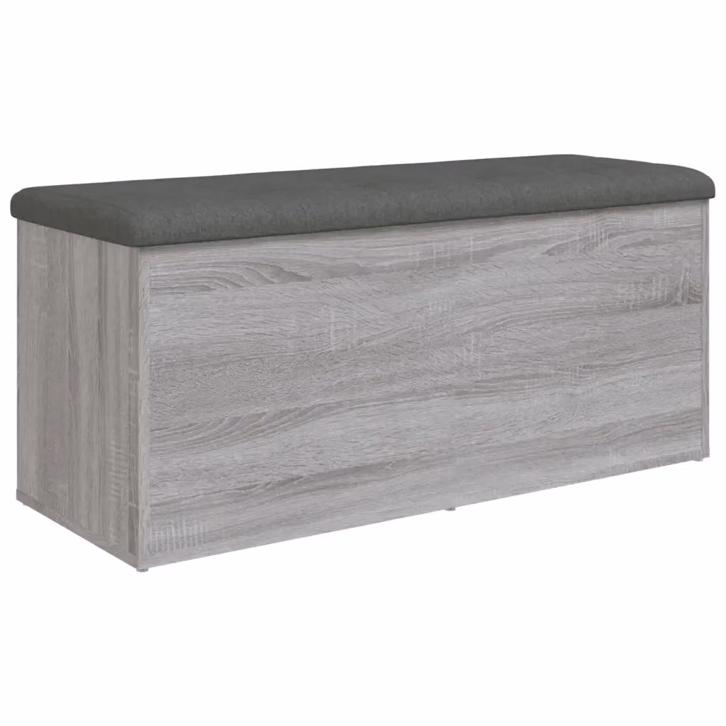 Panca con contenitore Design Mania grigio Sonoma in legno multistrato L: 102 cm, P: 42 cm, H: 45 cm – 2