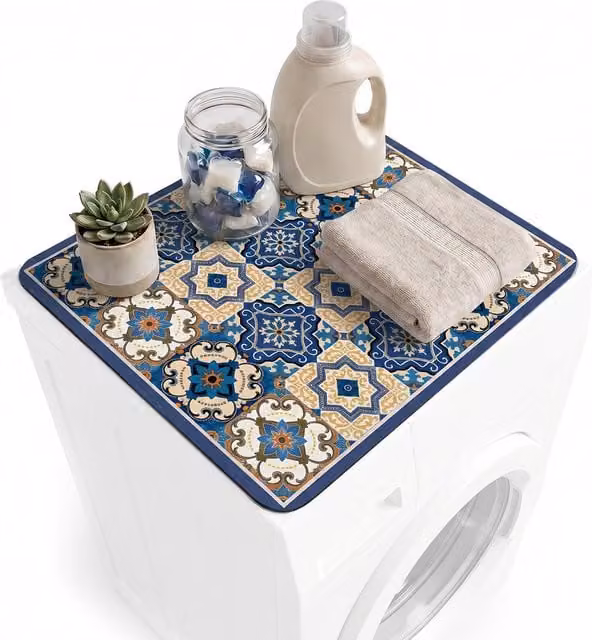 Tappetino Multiuso Assorbente e Antiscivolo Avilia Home per Ripiani Domestici, Multicolore, L: 60 cm, P: 50 cm