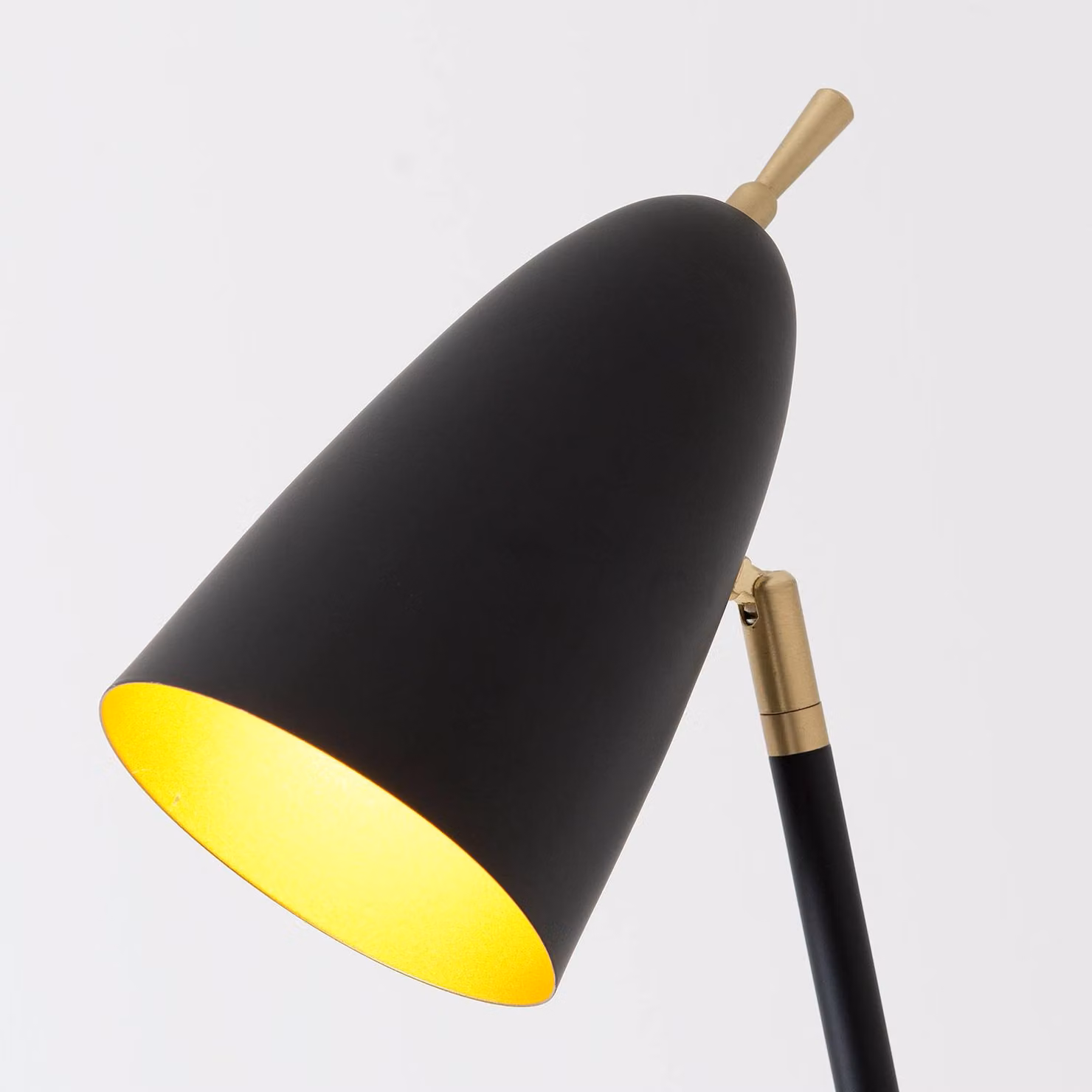 Holländer Lampada da terra Obelisco, Nero, Soggiorno / Sala da pranzo, Metallo, Moderno, Lampada da terra