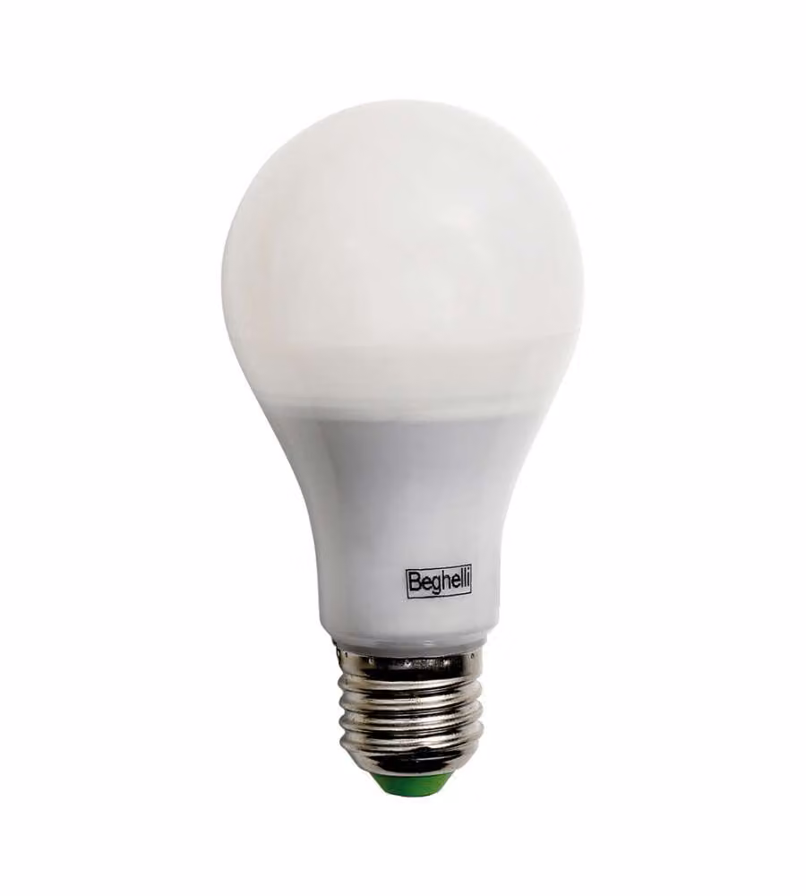 Beghelli Lampadina LED E27 22W Goccia Bianco Naturale 4000K 2500lm