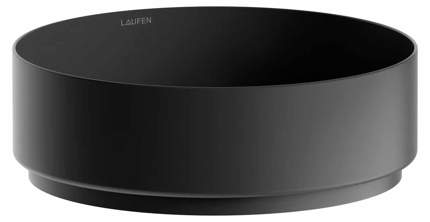 LAUFEN UNISONO Cuvette de lavabo, ronde, sans trou pour robinet, sans trop-plein, 325x325x106mm, H512UO27161121, H512UO27161121
