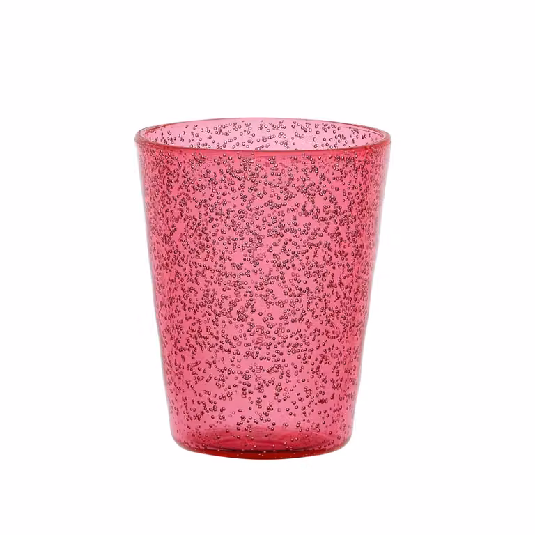 Bicchiere acqua Memento Synth metacrilato, Fragola 6 pezzi