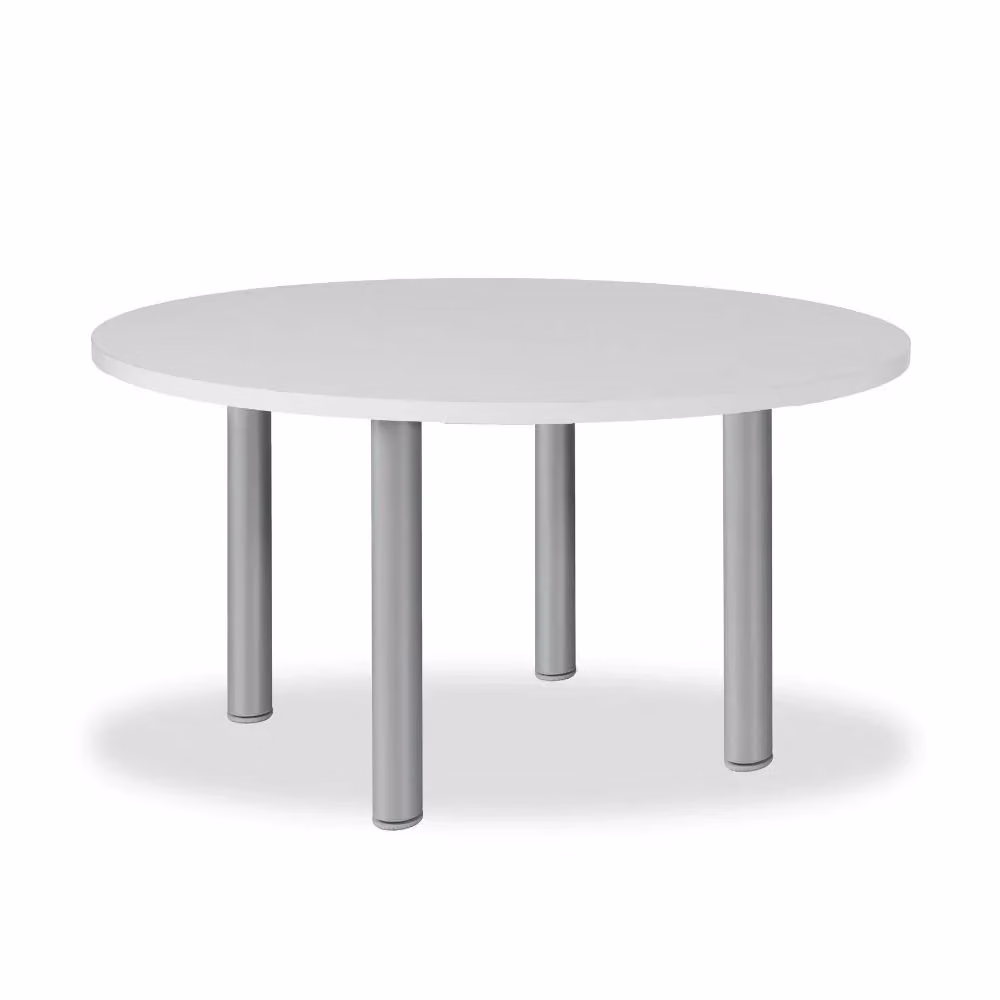 Tavolo rotondo Manila Veriaffari colore bianco L: 120 cm, P: 120 cm, H: 76 cm – 2