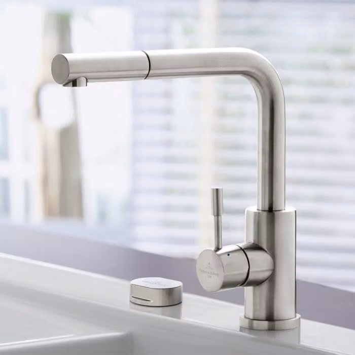 Villeroy & Boch 969711LC KitchenArm. Doccia in acciaio ND 45x275mm