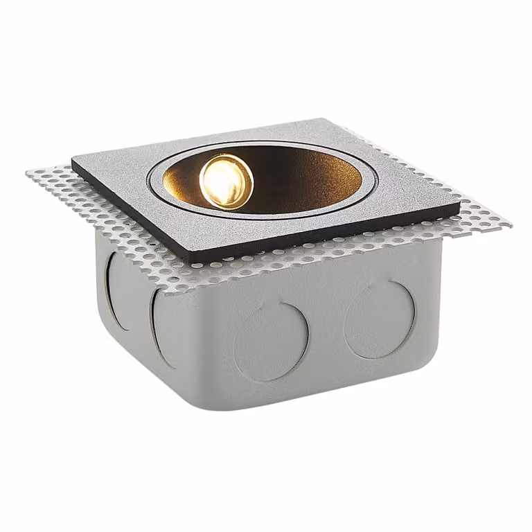 Applique da incasso a LED Pordis, IP65, angolare