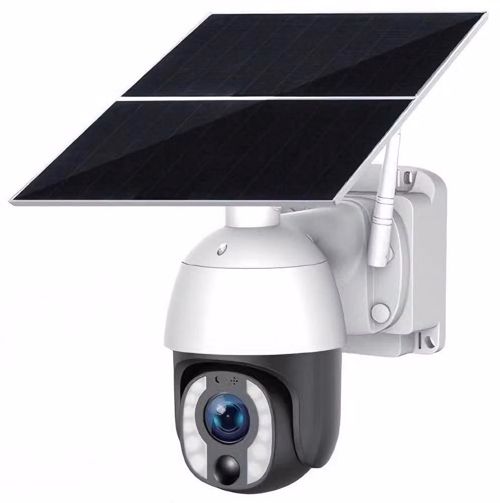 Telecamera di sicurezza esterna - 5MP con zoom ottico 10x - Pannello solare da 20W e batteria da 30000 mAh - Scheda SIM 4G