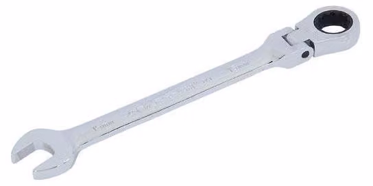 Chiave a bussola a stella da 15 mm con testa orientabile e cricchetto - Neilsen Tools