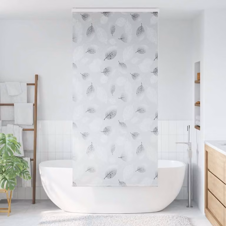 vidaXL Tenda a Rullo Doccia Cassonetto 100x240 cm Larghezza Tessuto