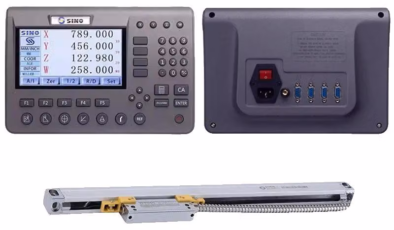 Kit display digitale, LCD di grandi dimensioni, alta precisione, DRO-1PCS KA500