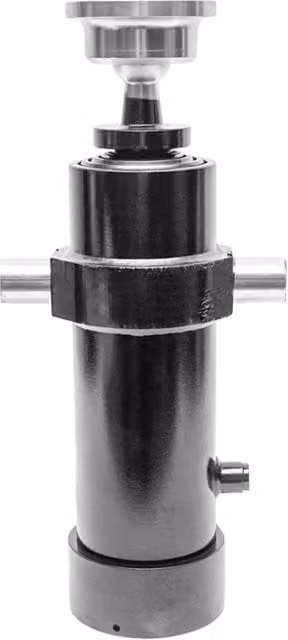 Cilindro di ribaltamento per rimorchio Breckner Germany STD nero