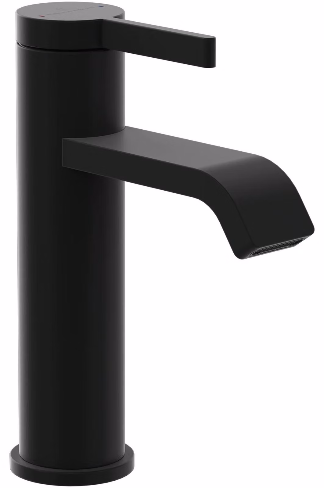 Villeroy & Boch Miscelatore per lavabo serie Dawn 38x166x123 mm senza sifone. Nero opaco, 1 pz.