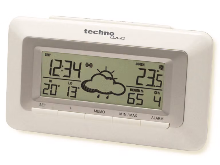 Stazione meteo wireless WD-1080 di TechnoLine, con supporto satellitare