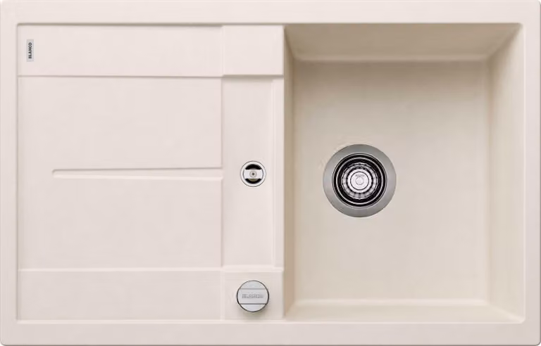 Blanco METRA 45 S lavello 780 x 500 mm bianco morbido 527105
