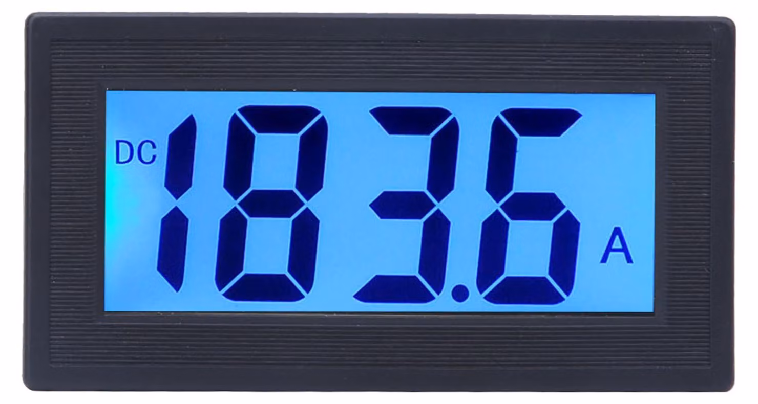 YB5135DB Voltmetro digitale CC con display LCD, misuratore di tensione, alimentatore CA 100-240 V, CC 0-500 V