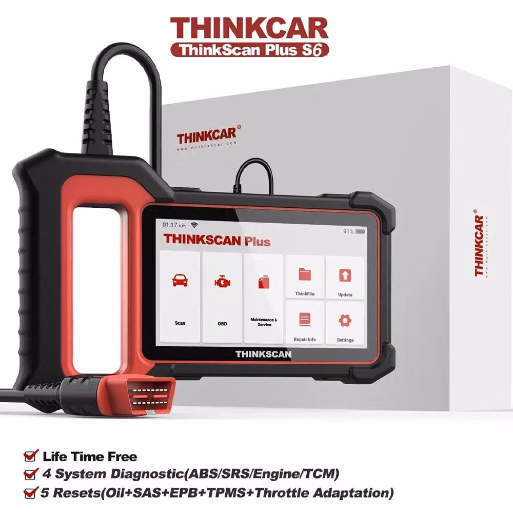 Strumento di diagnostica OBD2 - Scanner per auto - Lettore di codici di errore - Strumento di diagnostica ABS - Scanner per airbag - Schermo IPS da 5 pollici