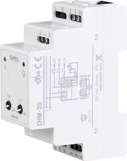 Dimmer 230V AC 30-500W DIM-30 exta Zamel