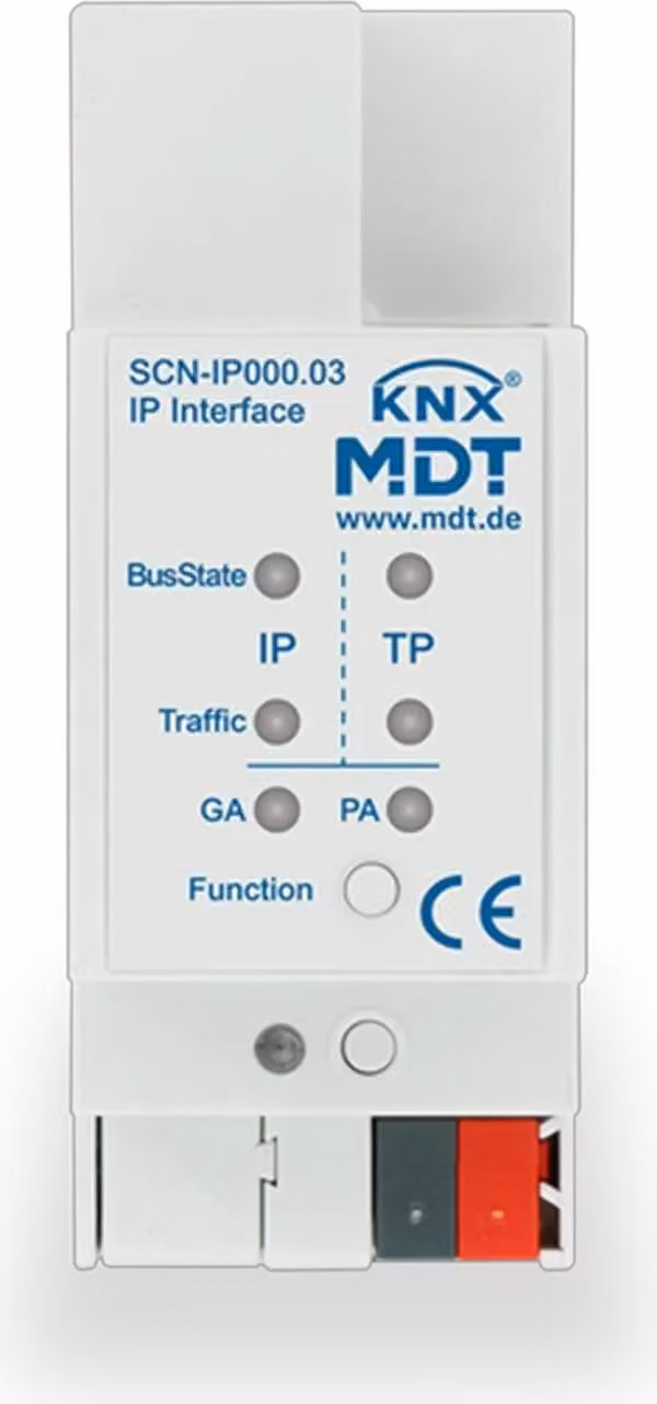 Interfaccia dati MDT KNX IP Secure REG, 1 pezzo.