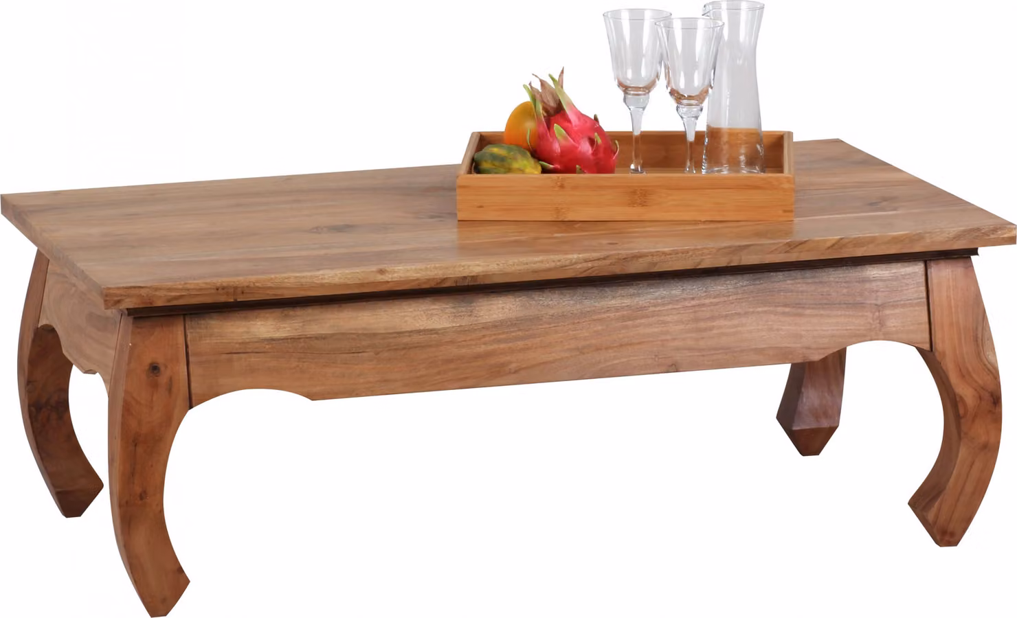 Wohnling tavolino in acacia massiccia opium 110 x 60 cm legno massiccio; WL1.447