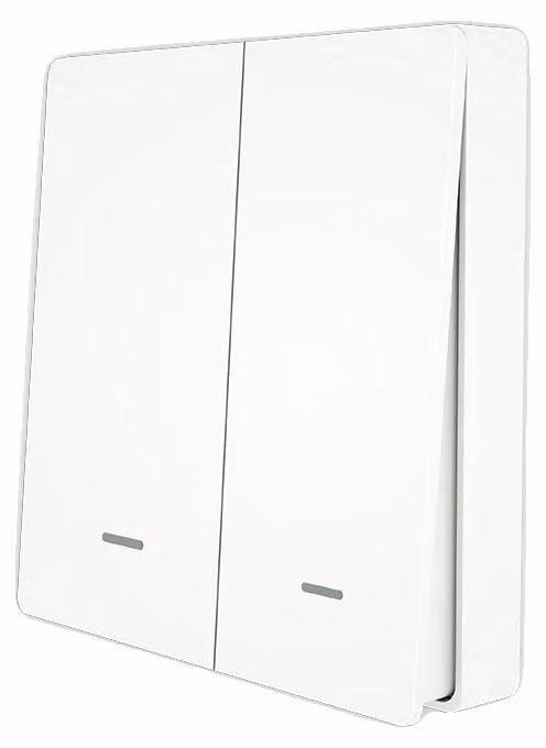Interruttore ZigBee per scene, controllo wireless, automazione personalizzabile, doppia uscita