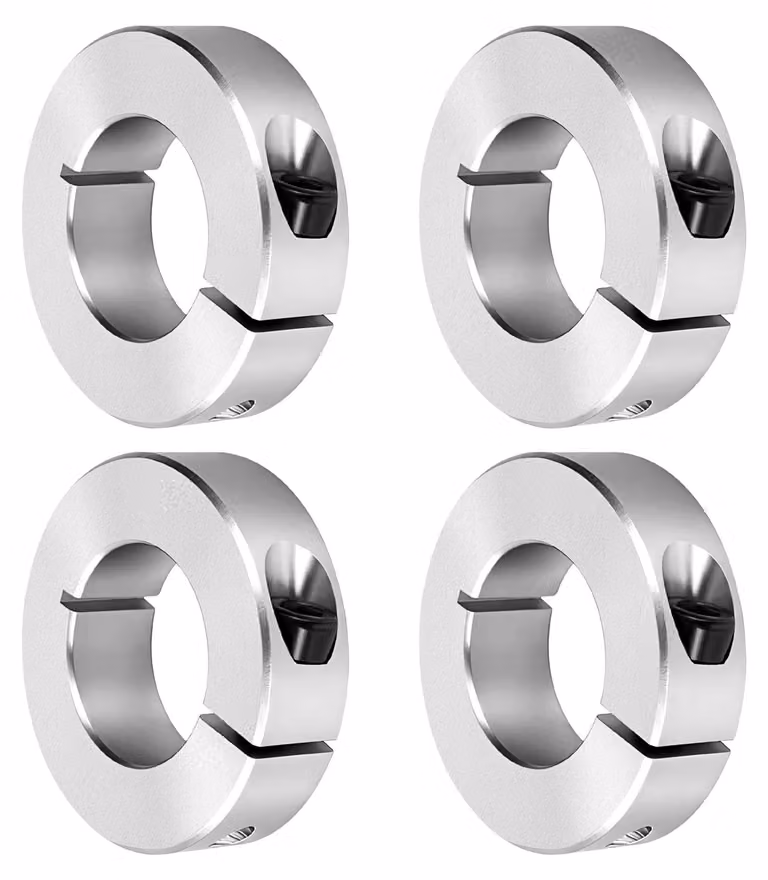 Set di 4 anelli regolabili in alluminio per utensili