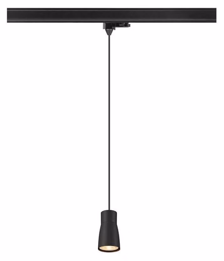 SLV PURI 2.0 Dome, 3 luci a sospensione, GU10, lunghezza sospensione 200 cm, 1x max. 6W, nero 1008281