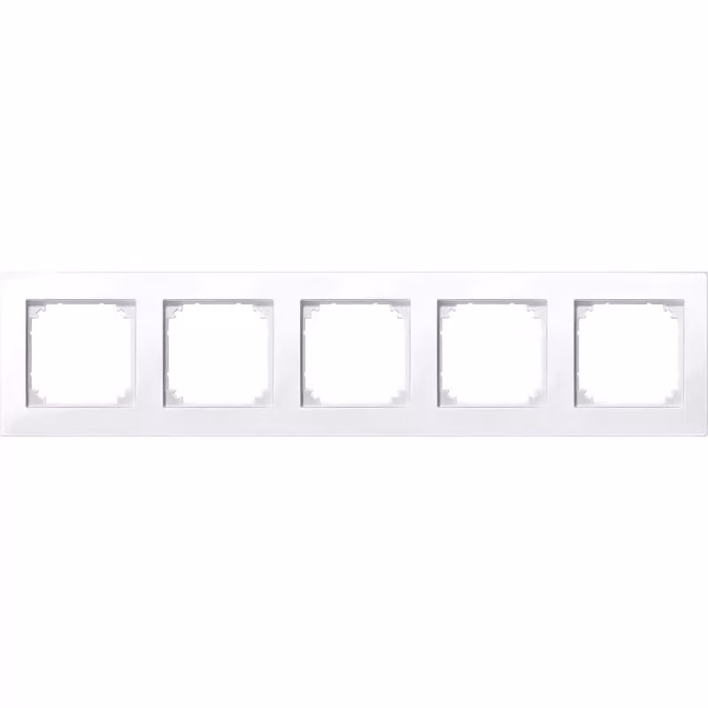 Merten M-PLAN telaio 5f. aws/gl 515525