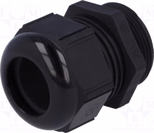 1 x Raccordo per cavo, grado di protezione IP68, sezione 1,5, UL94V-2, codice prodotto 53111240, colore nero, materiale: M32