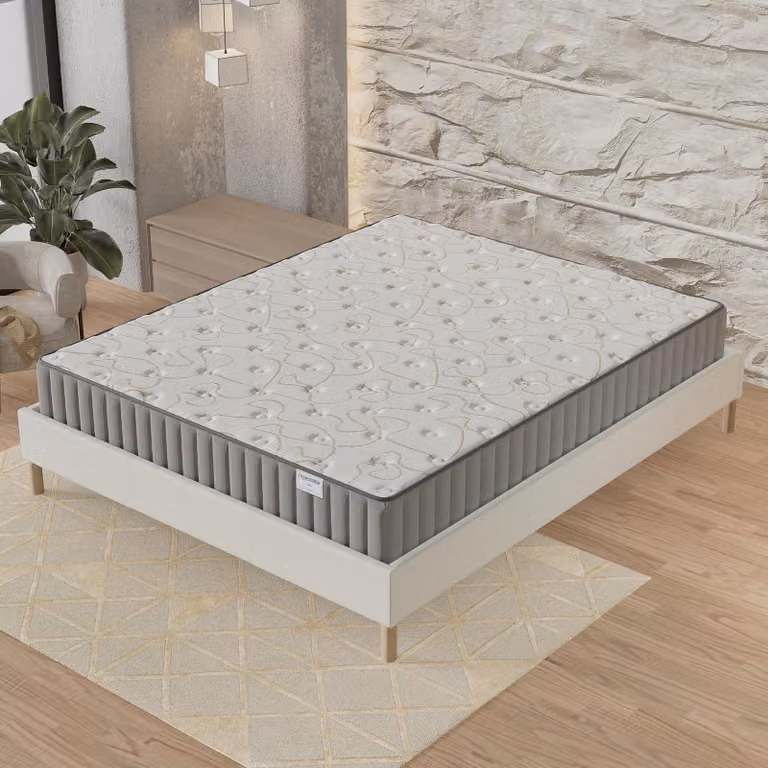 Materasso ibrido 90x190 cm con memory foam