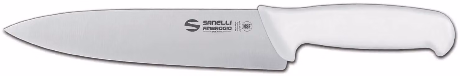 Trinciante cuoco cm 20 bianco linea Supra di Sanelli Ambrogio