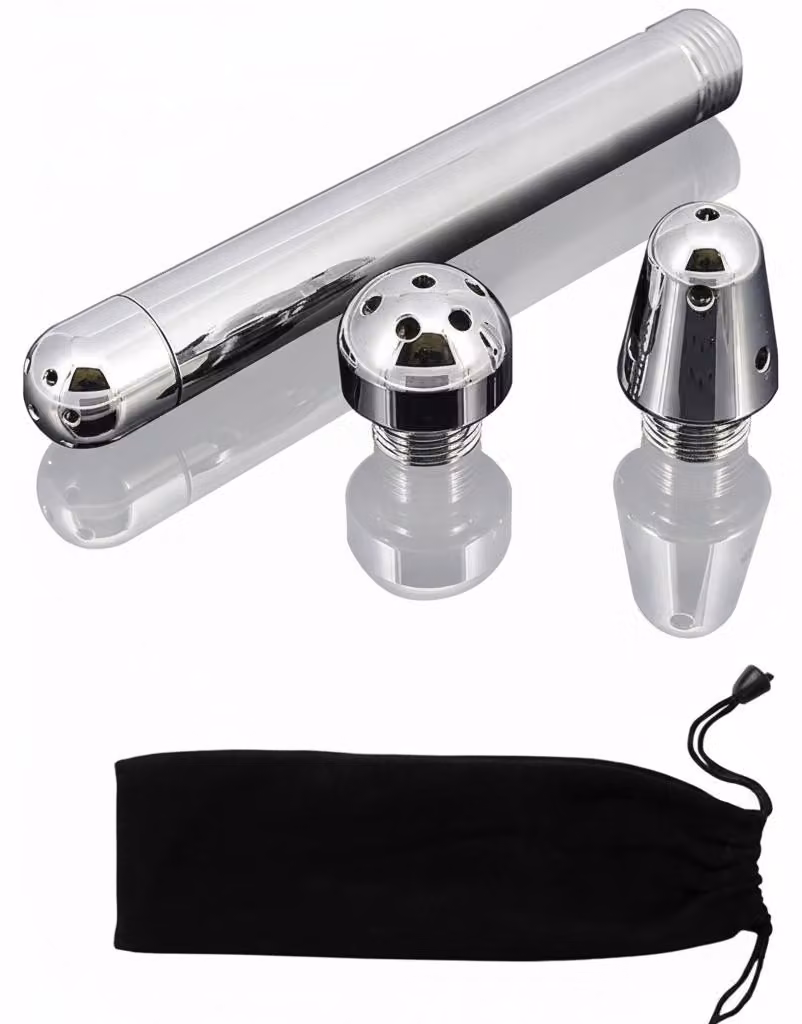 InAndOutdoorMatch - Set doccia - Alluminio - Montaggio a parete - Argento