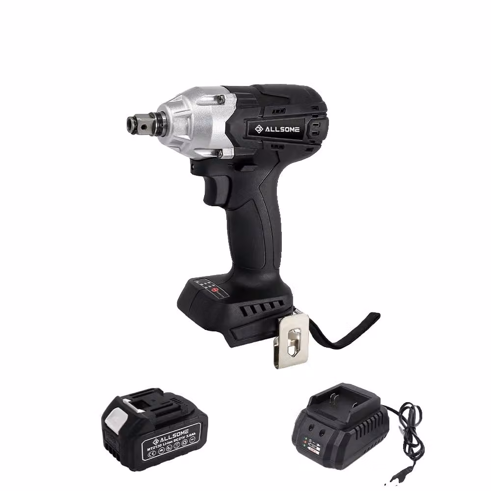 Avvitatore a impatto brushless da 21 V, coppia 400 Nm, trasmissione a 3 velocità, UE